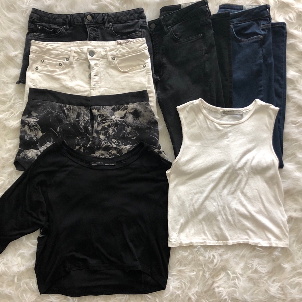 Lot of All Saints clothes